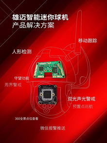 杭州雄邁信息技術AI智能系列 IP迷你球機產品解析